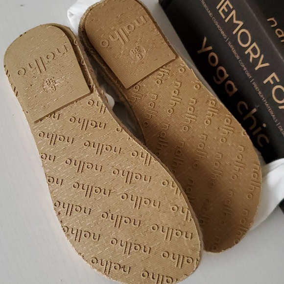 NIB Nalho Yoga Mat Ankle Espadrilles Sandal Karabi - Picture 8 of 14